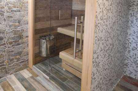 sauna vestavěná